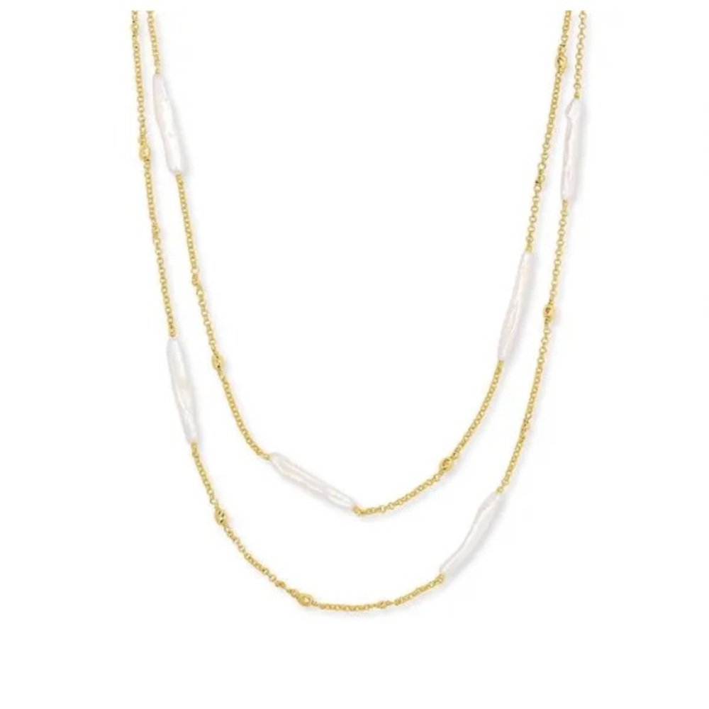 Kendra Scott Eileen Gold Multi Strand Necklace